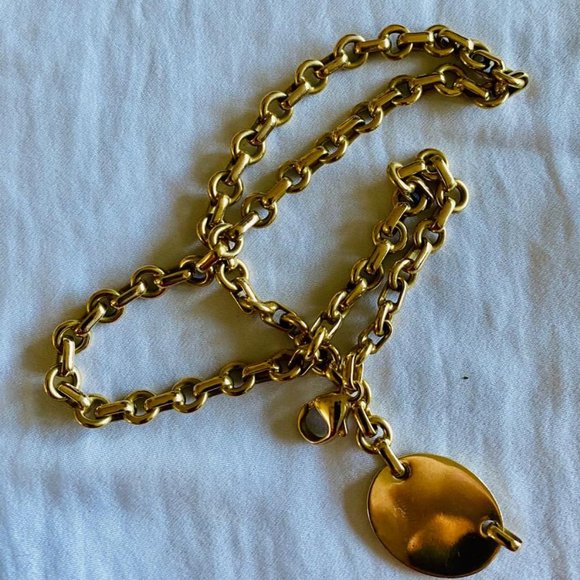 Return to Tiffany 18K  yellow gold necklace - Picture 4 of 7